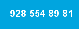 928 554 89 81 928 554 89 81